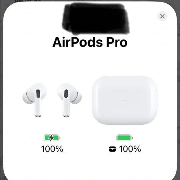 Apple White AirPod Pro Charging Case + Headphones - Picture 7 of 11